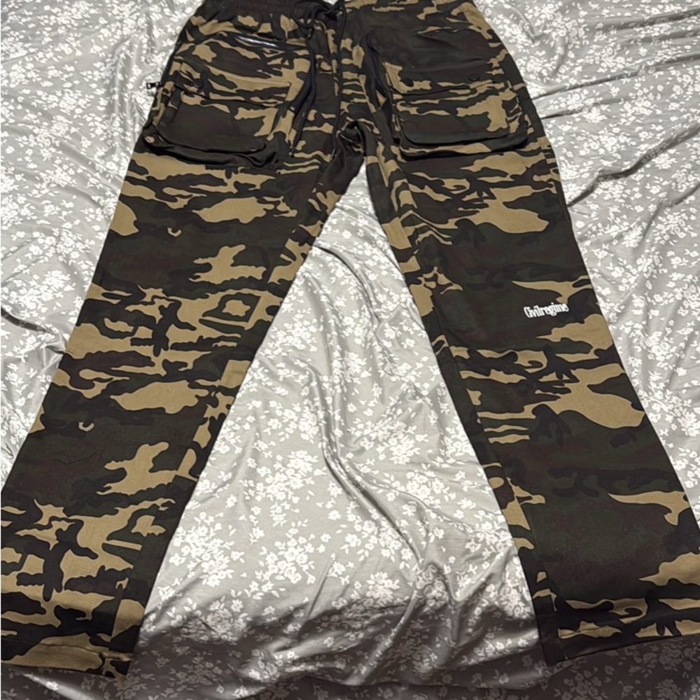 Civil Regime Camo Cargo Pants